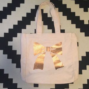 Bath & Body Works Canvas Tote Handbag